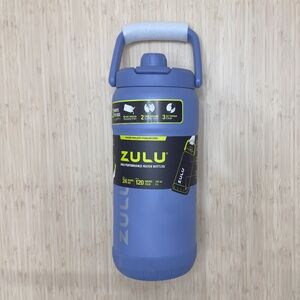 Zulu Mammoth Vacuum Triple Wall Insulated Stainless Steel Water Bottle, 101oz St